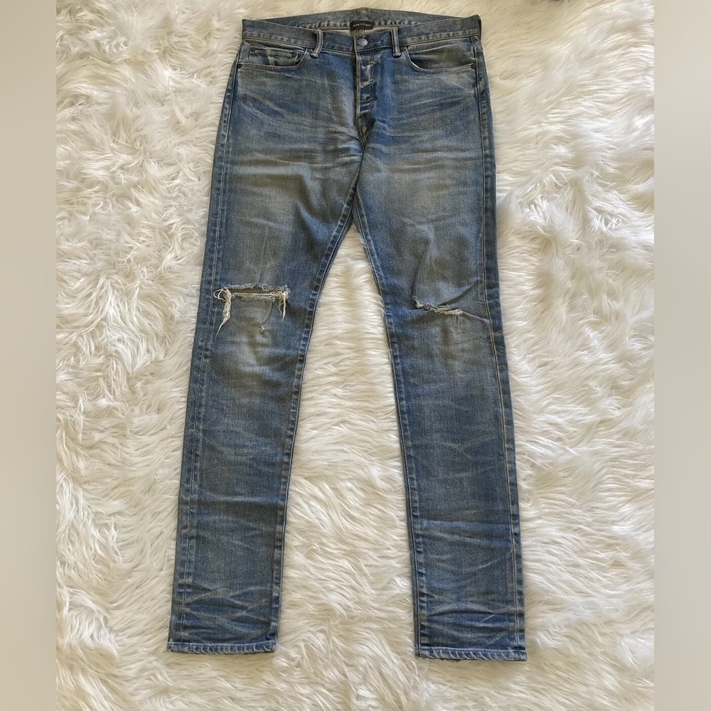 Men's Blue Jeans 30w Cast 2 Juliette John Elliott Brand New Nwot